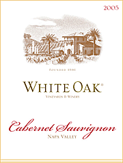 White Oak 2005 Cabernet Sauvignon